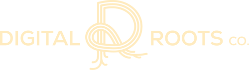DigitalRootsCo Logo Yellow